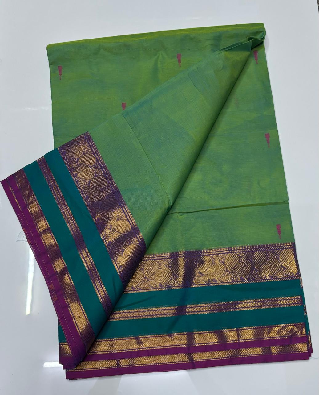 Chettinad Kanchi Cotton Sarees
