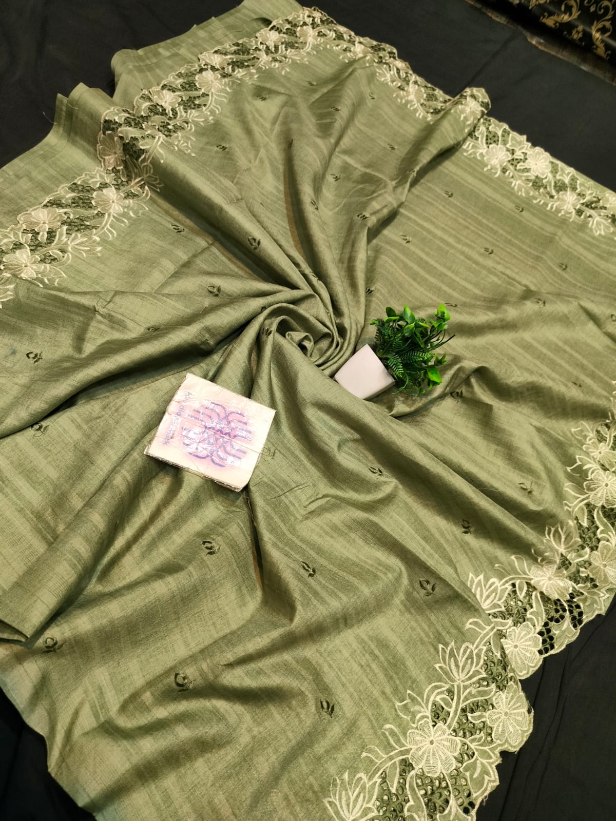 New designer Semi Tussar Sarees