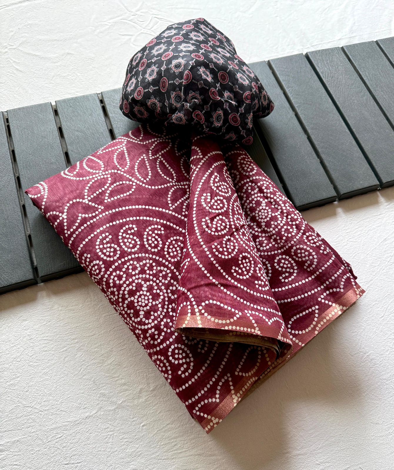 New  Bandhej Chanderi Sarees