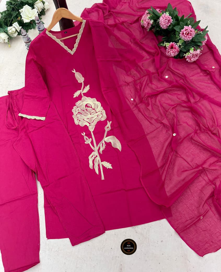 New design Cotton Kurta Set