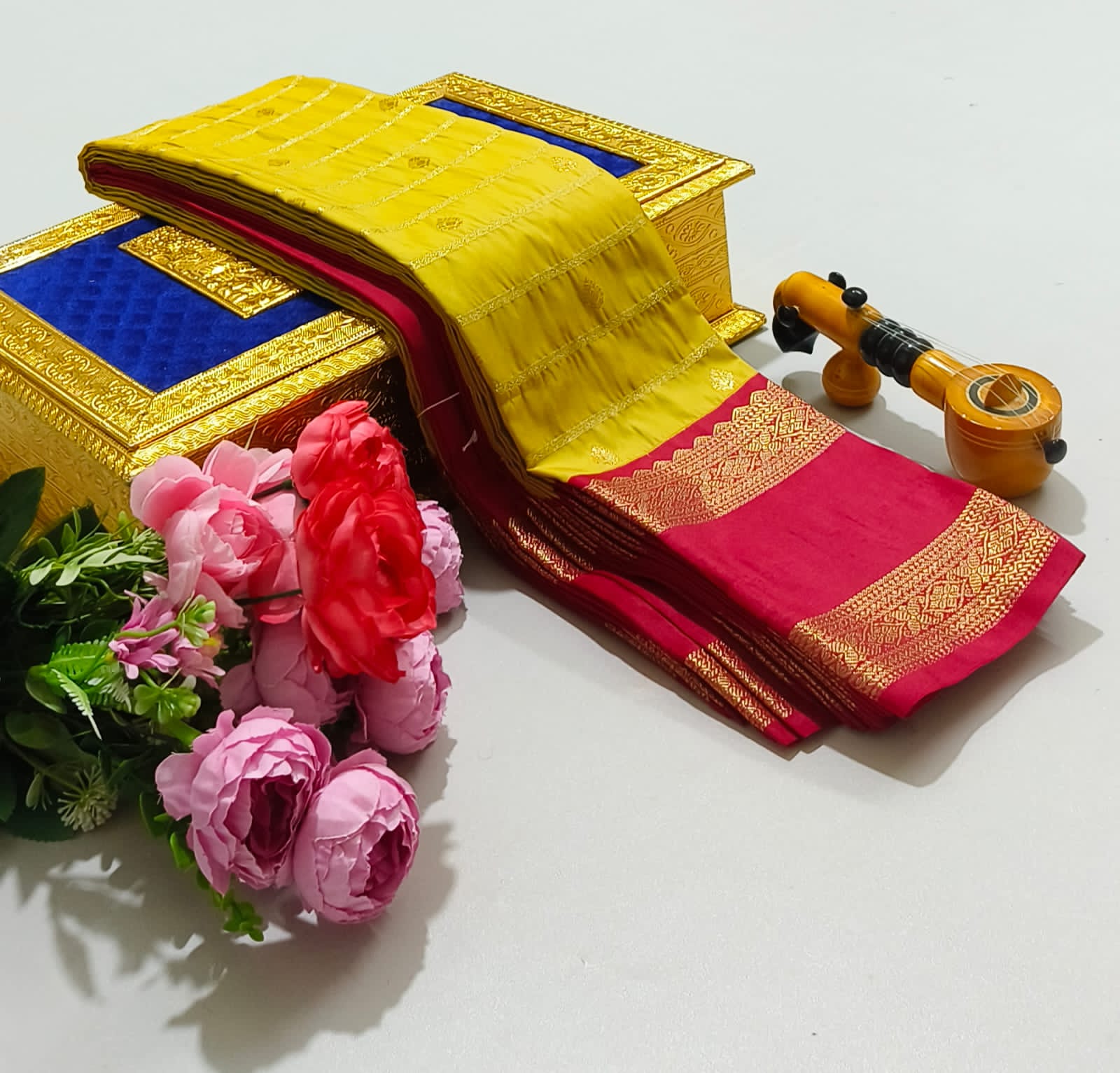 Premium Semi Silk Sarees