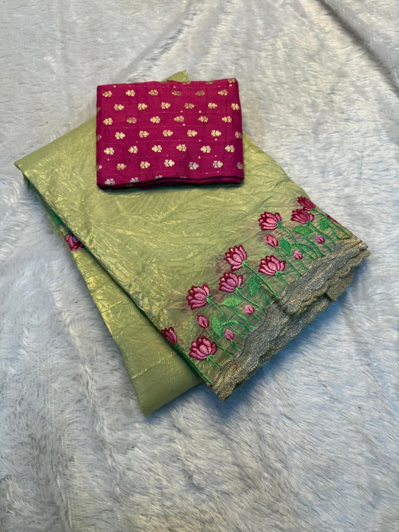 Soft Crunchy Silk Saree