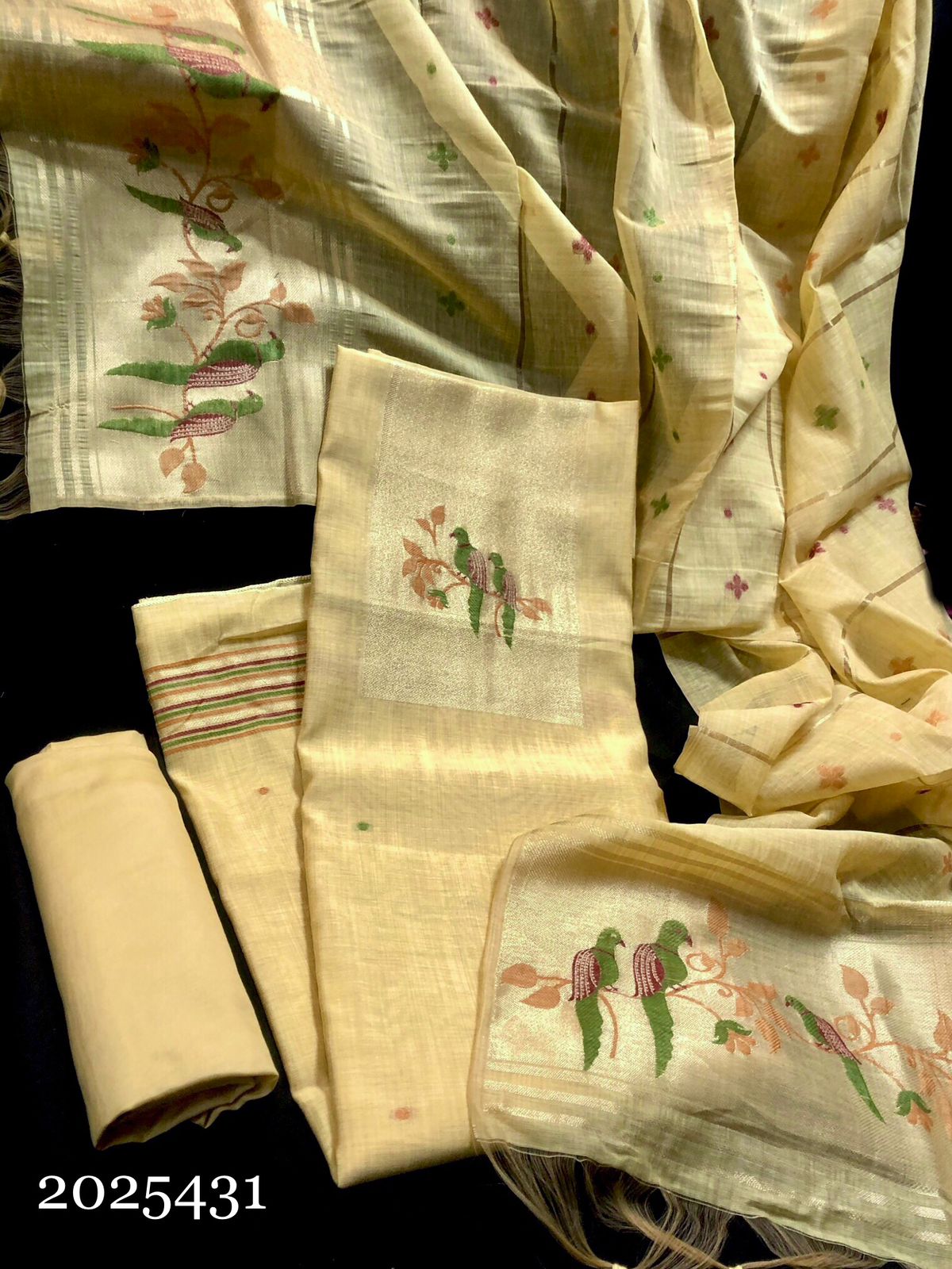 New Linen Jamdani Salwar Set