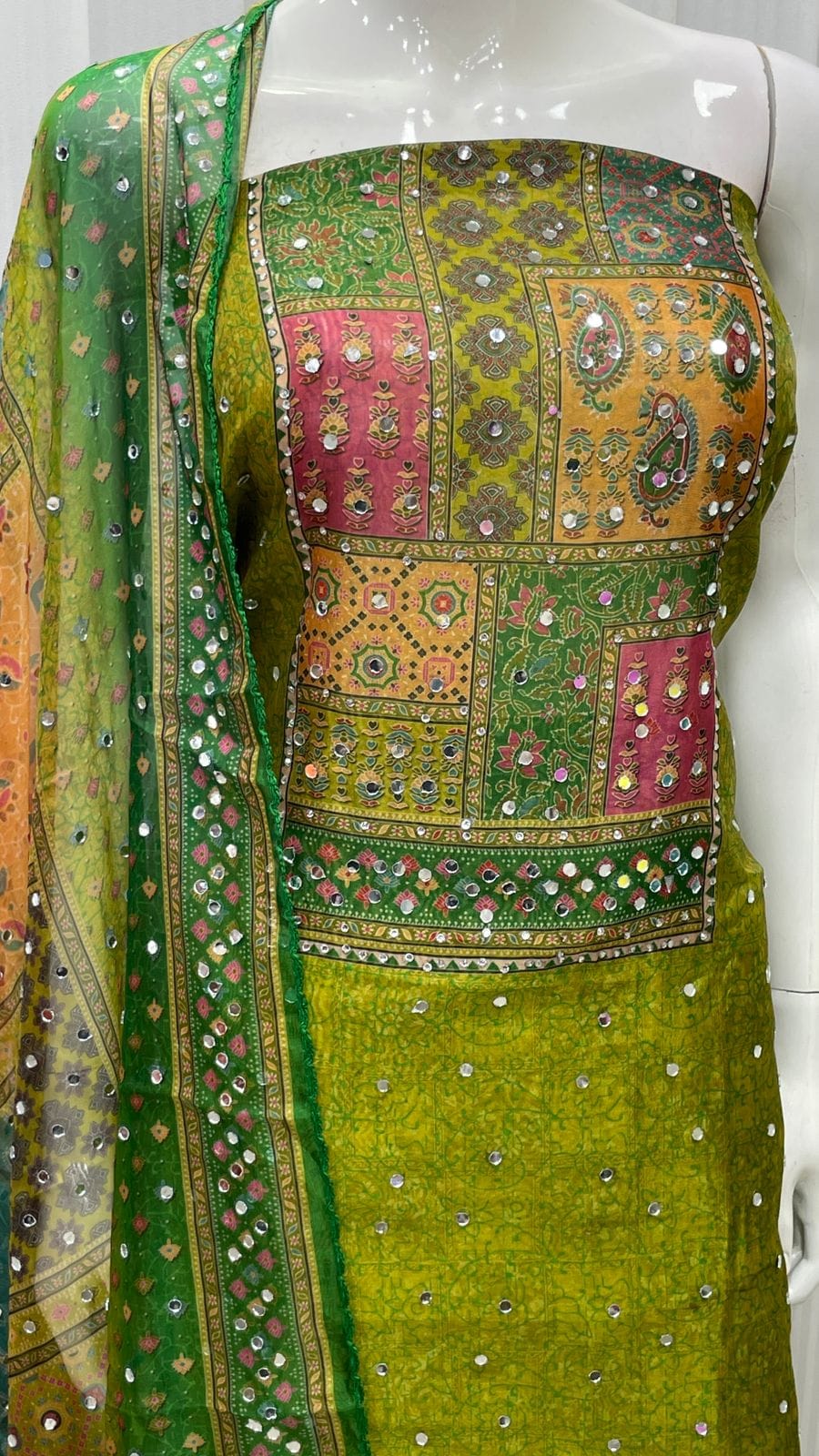 Party wear Digital Printed Suit Set