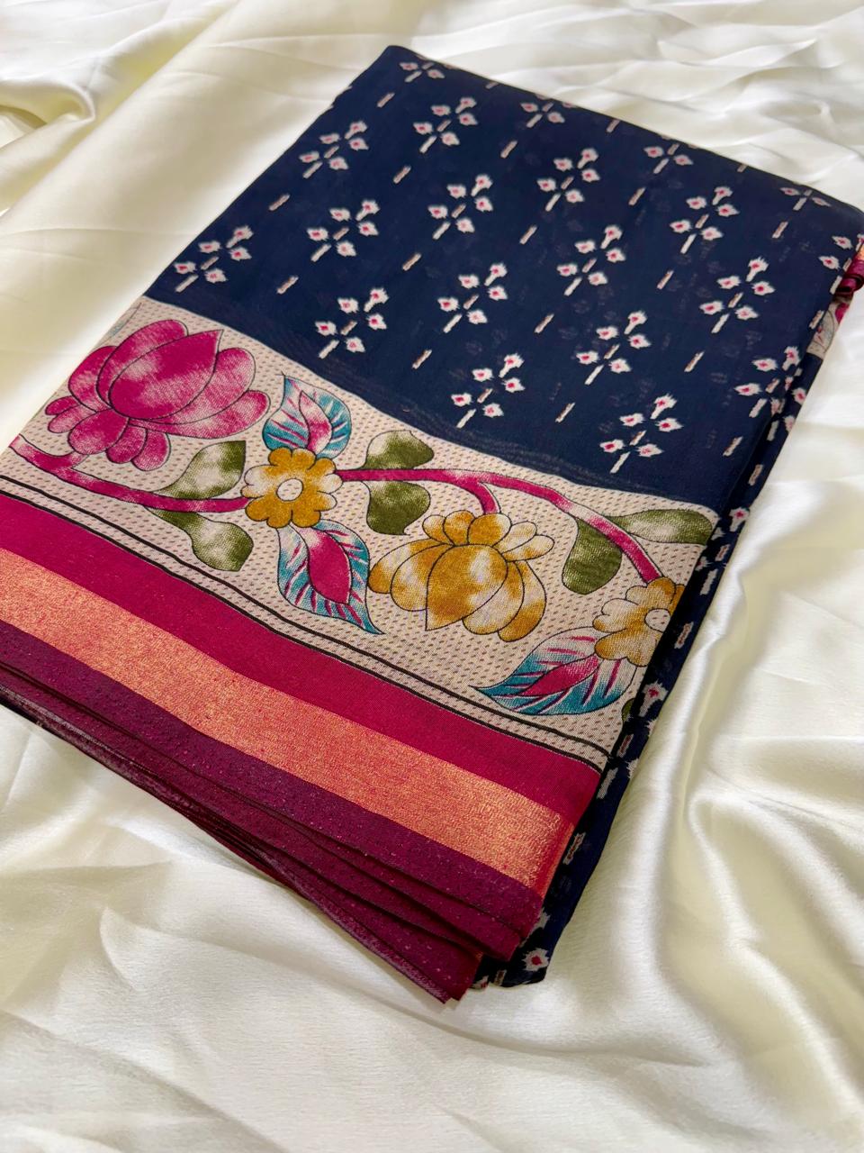 Raspberry Silk Sarees