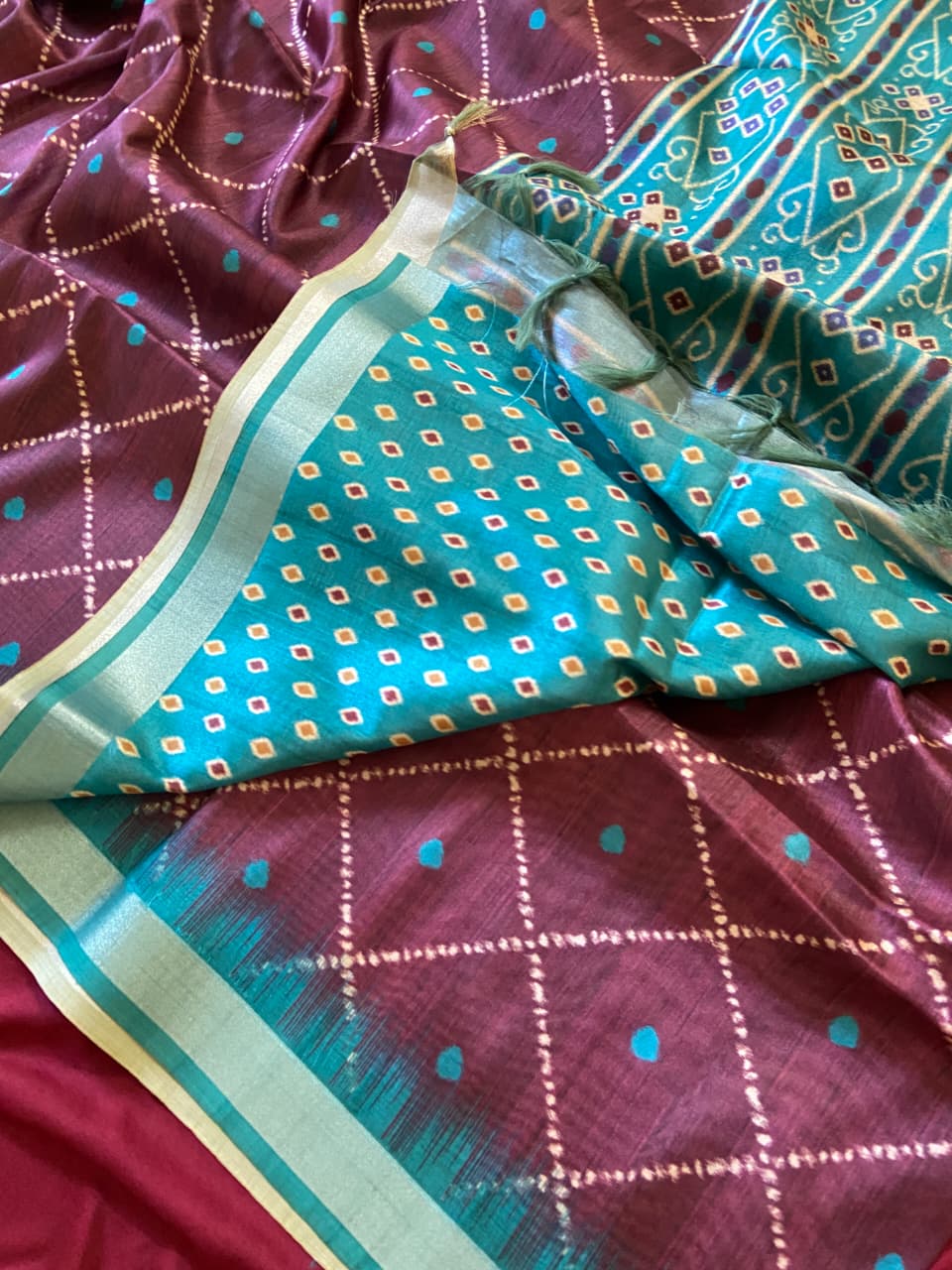 Soft Tussar Silk Sarees