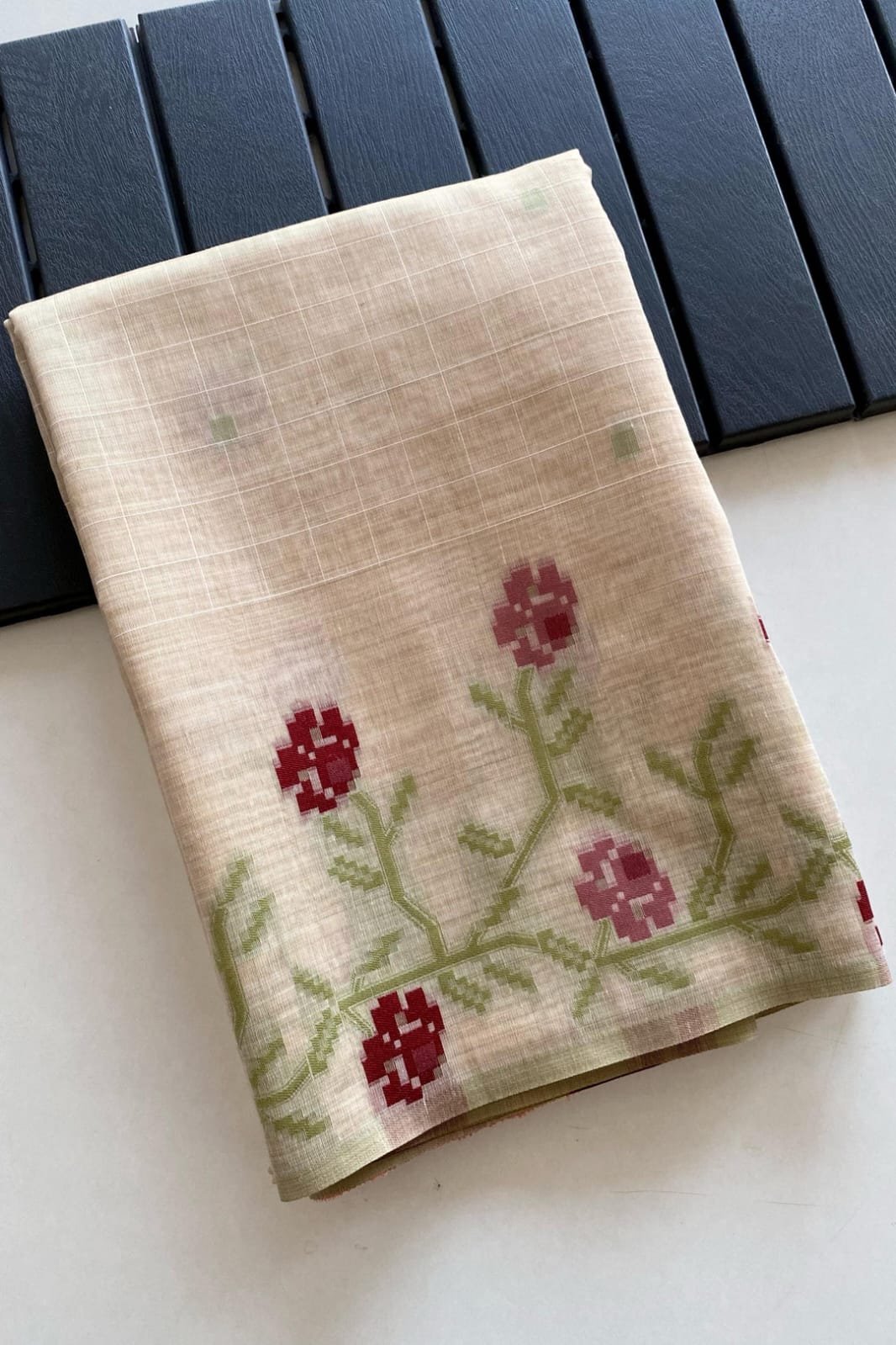 Premium Muga Cotton Sarees