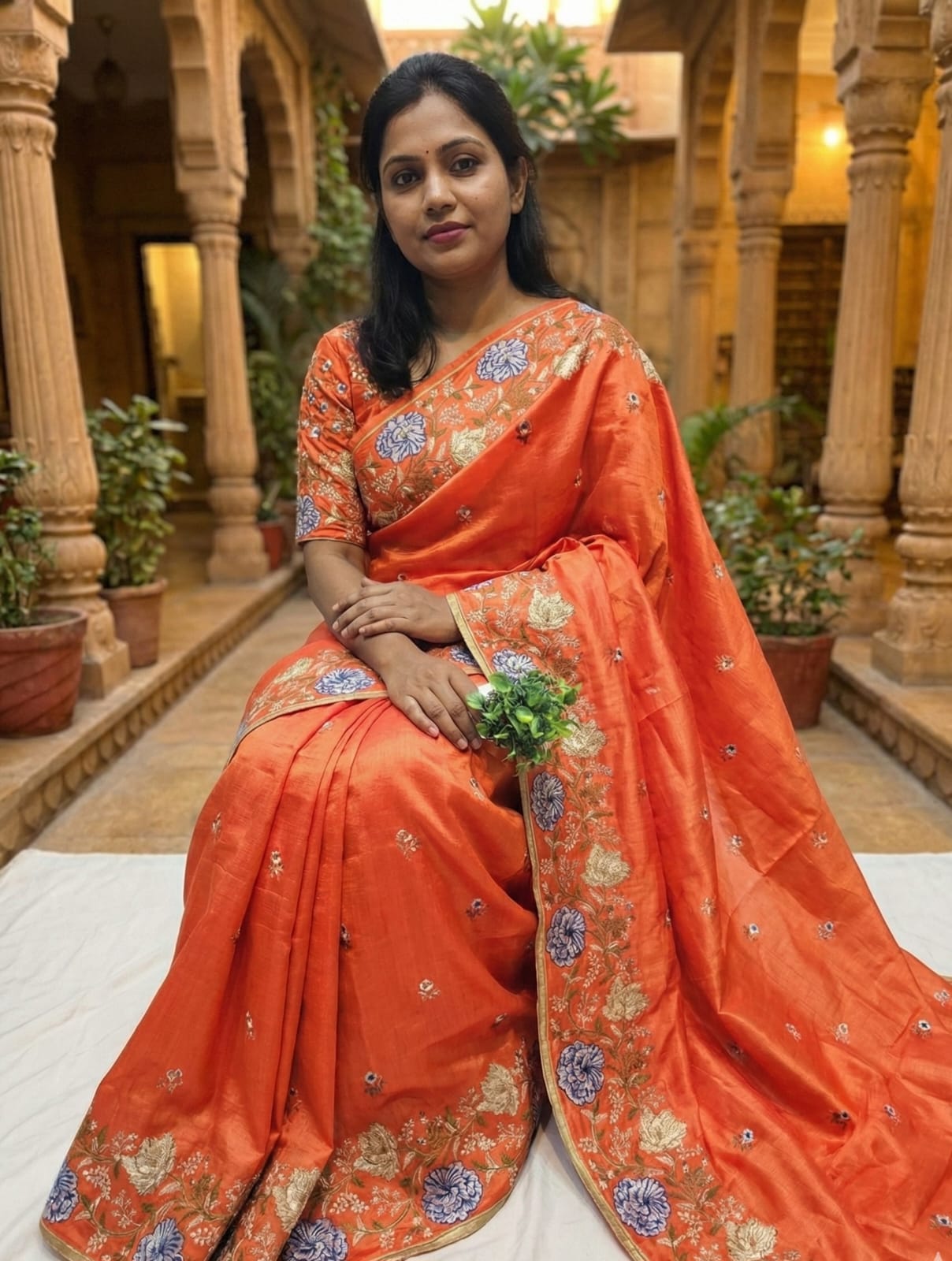 Premium Semi Tussar Silk Sarees