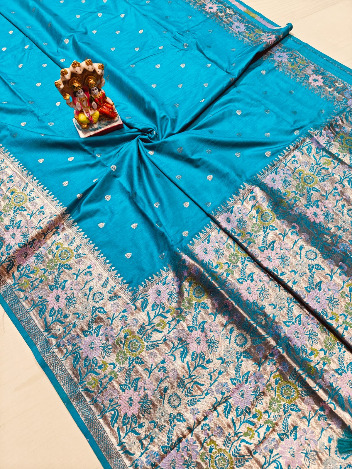 Designer Semi Silk Sarees