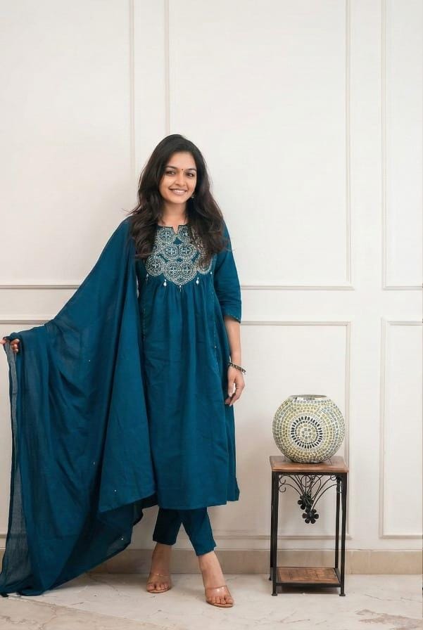 Cotton Kurti Pant Set